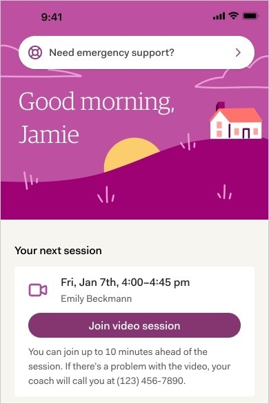 AbleTo Join Video Session Home