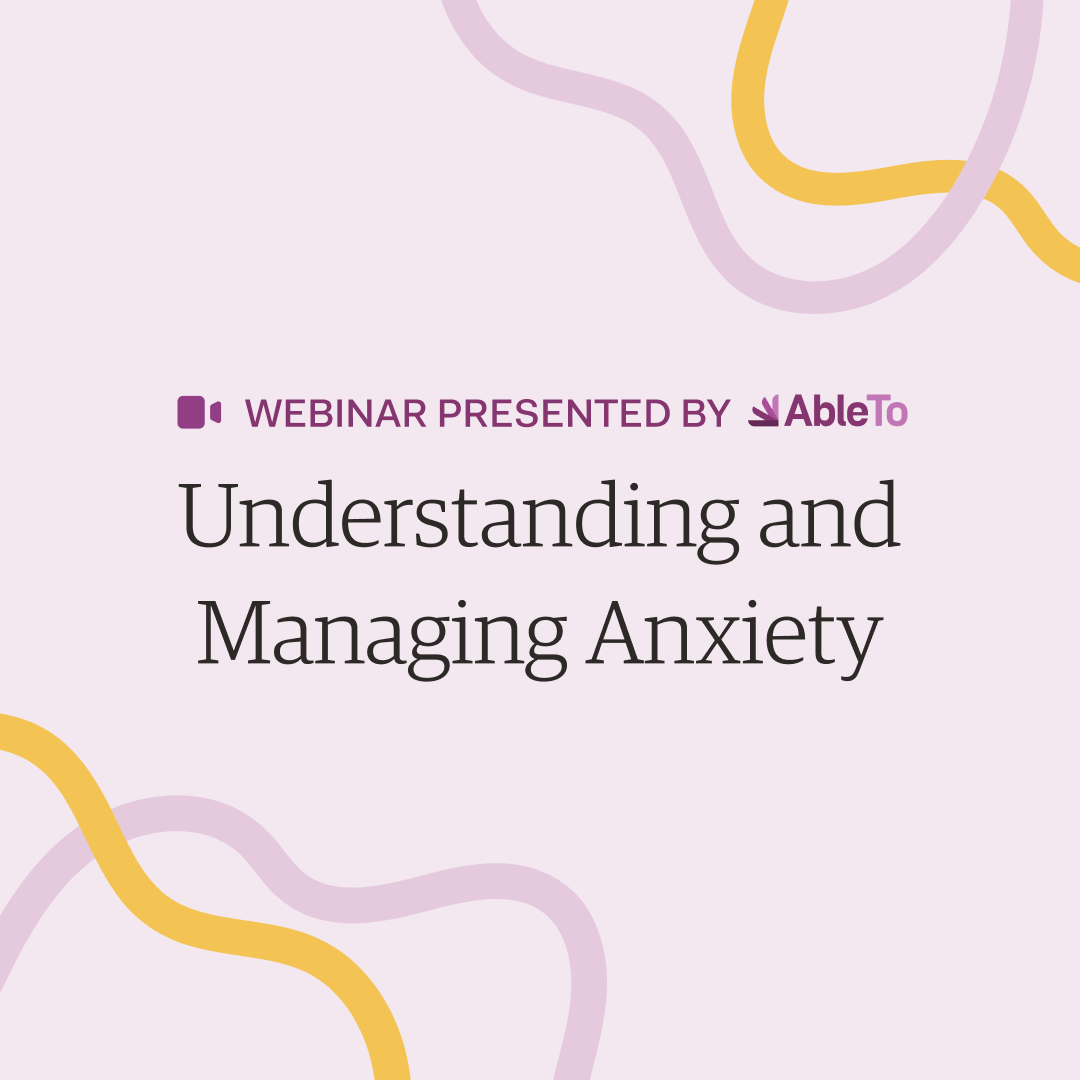 Anxiety Webinar June 2025 News Post